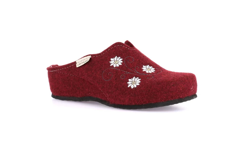 Slipper with wedge | GABY CI2999 - GRANATA | Grünland