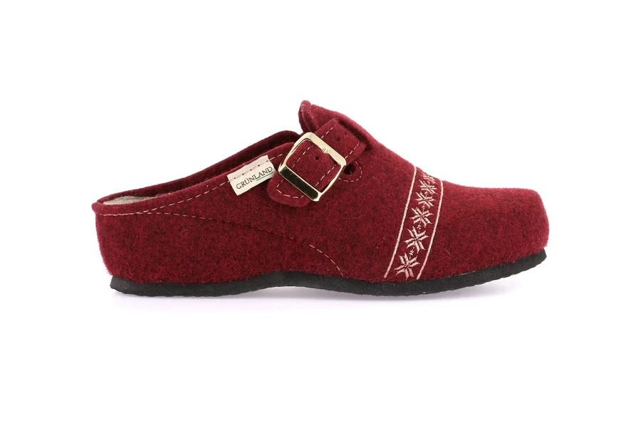 Slipper with wedge | GABY CI3000 - GRANATA | Grünland