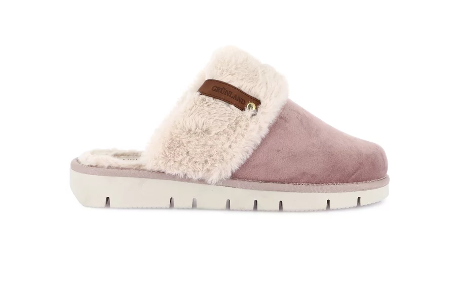 Slipper with Eco-fur LOXI CI3023 - MALVA | Grünland