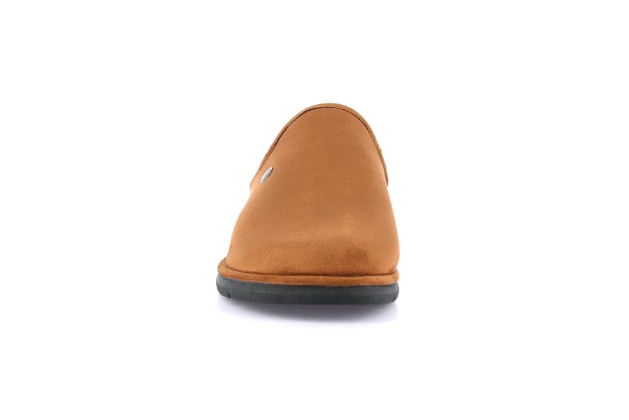 Slipper for men Made in Italy | LOSO CI3200 - CUOIO | Grünland