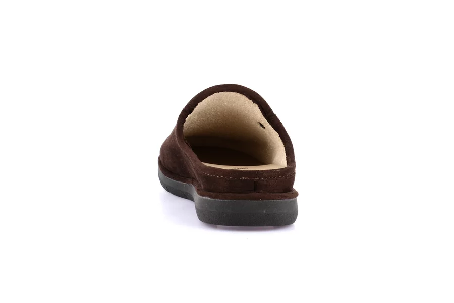 Slipper for men Made in Italy | LOSO CI3200 - TESTA DI MORO | Grünland