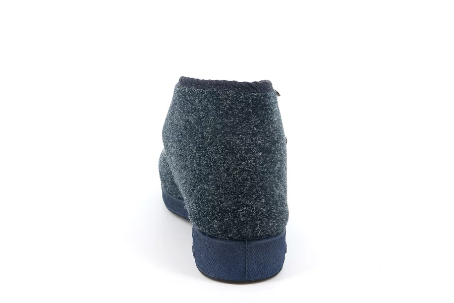 Relax slipper for men | EZIO PA0009 - BLUE | Grünland