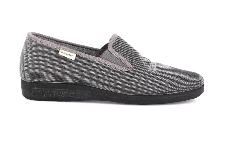 Relax slipper for men | EZIO PA0176 - ANTRACITE | Grünland