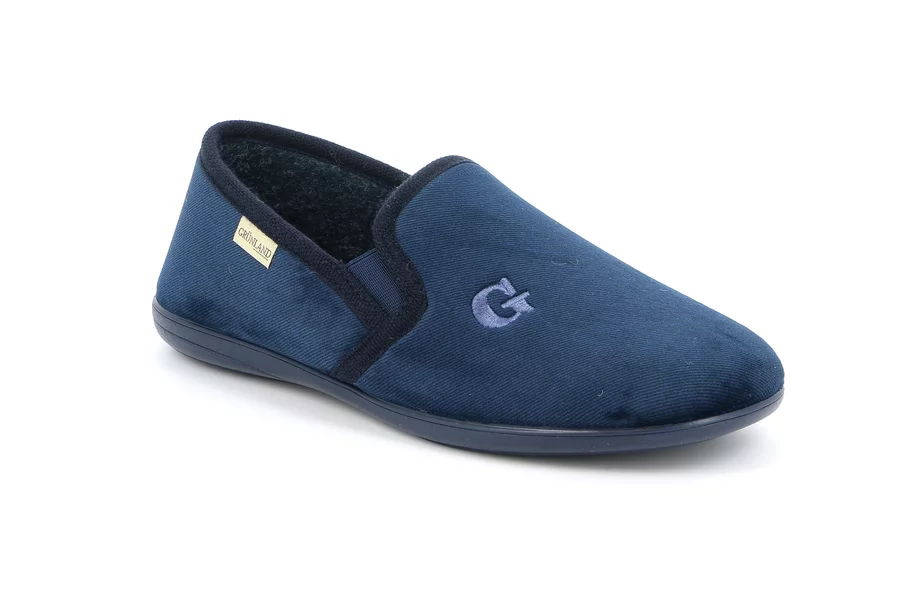 Men's slipper | GAFO PA0675 - BLUE | Grünland