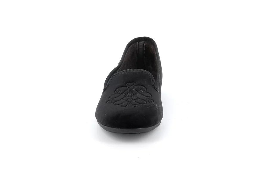 Pantofola modello cardinale | TAXI PA0687 - NERO | Grünland