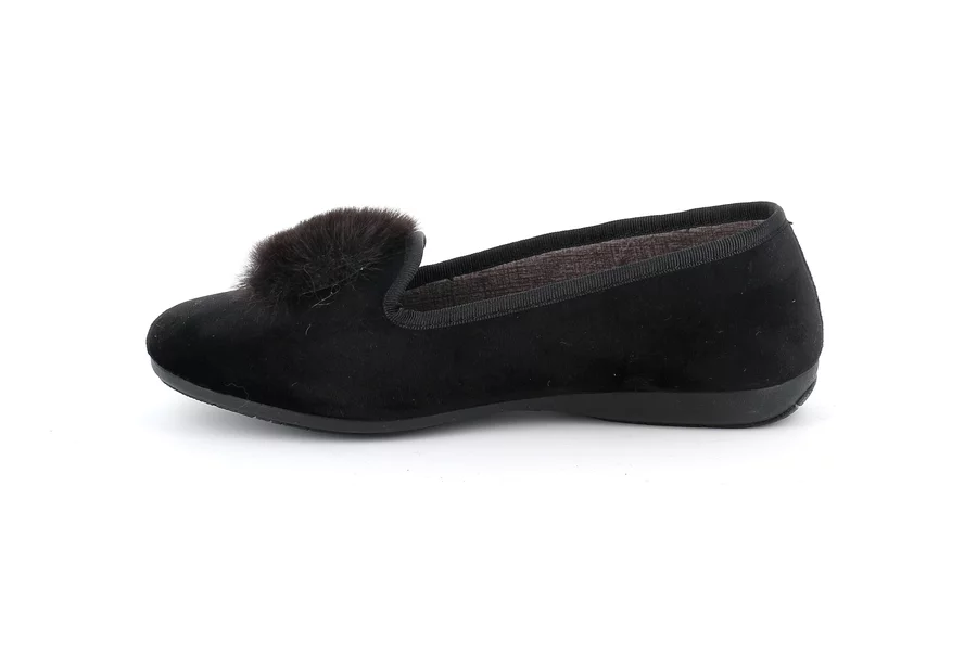 Comfort slipper | TAXI PA1155 - BLACK | Grünland