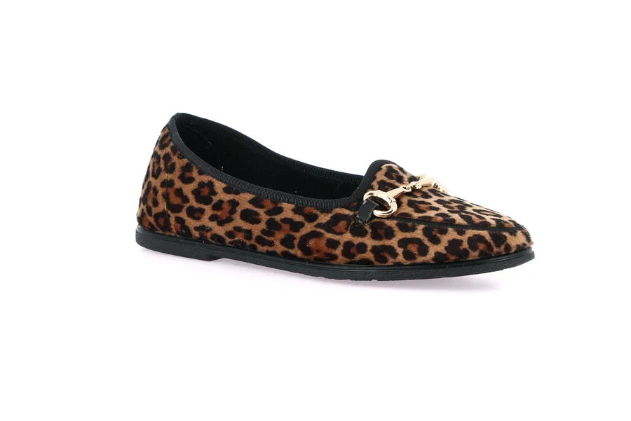 Pantofola-ballerina animalier | TIKA