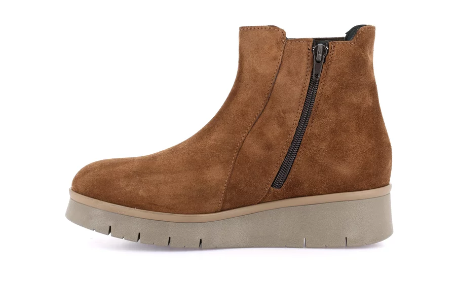 City Stiefelette aus Wildleder | REXX PO0971 - CUOIO | Grünland