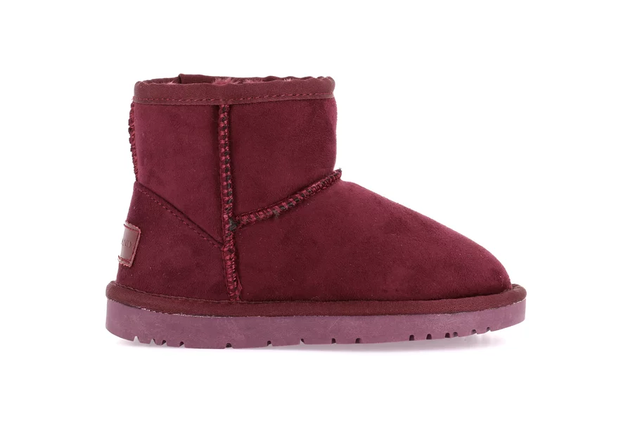 Soft Junior Ankle Boots | CROM PO1633 - MAGENTA | Grünland Junior