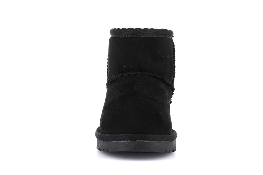 Soft Junior Ankle Boots | CROM PO1633 - BLACK | Grünland Junior