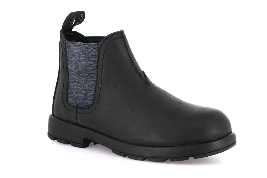 Junior-Chelsea-Boot aus echtem Leder | STAT