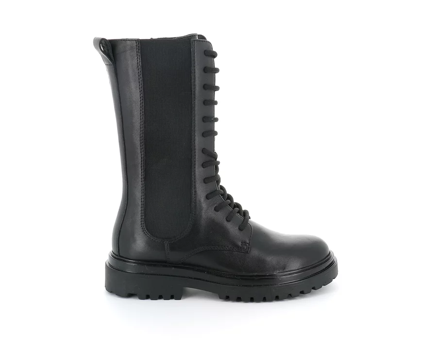 Hoher Stiefelette für Mädchen | COPP PO2058 - NERO-NERO | Grünland Junior