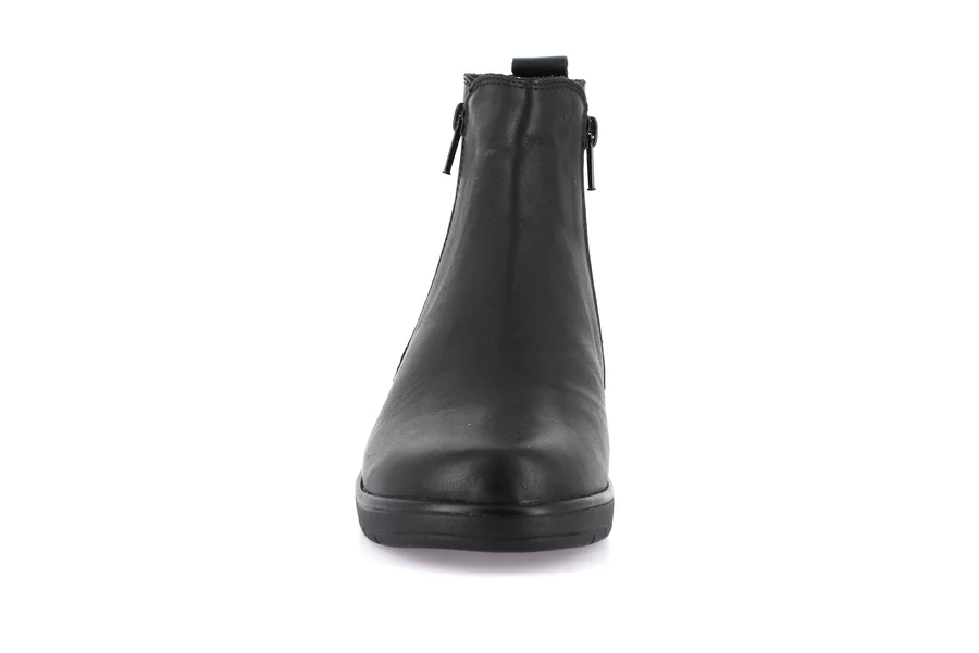 Ankle boot with zip | NETA PO2291 - BLACK | Grünland