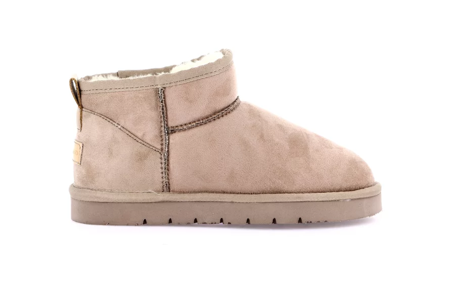 Weichem Stiefelette | CHEF PO2702 - TAUPE | Grünland