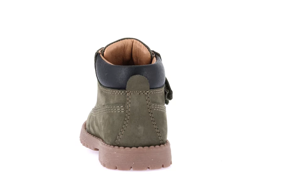 Double hook-and-loop closures boot | POUF PP0039 - OLIVA | Grünland Junior