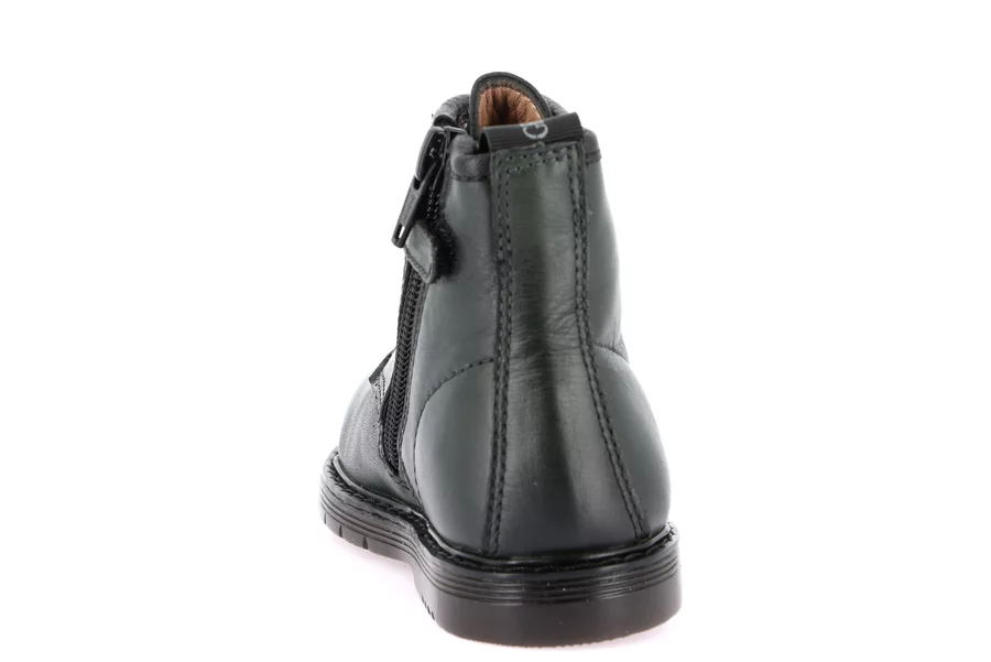 Genuine leather ankle boot | NILL PP0193 - OLIVA | Grünland Junior