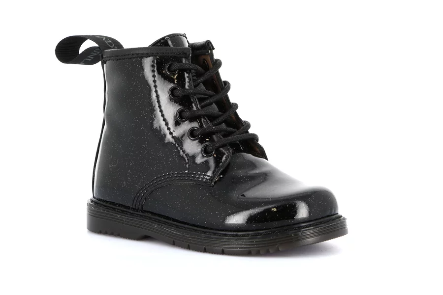 Ankle boot for little girl | NILL PP0400 - BLACK | Grünland Junior