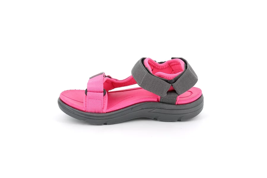 Technische Sandale für Kinder | IDRO SA1195 - FUCHSIA | Grünland Junior