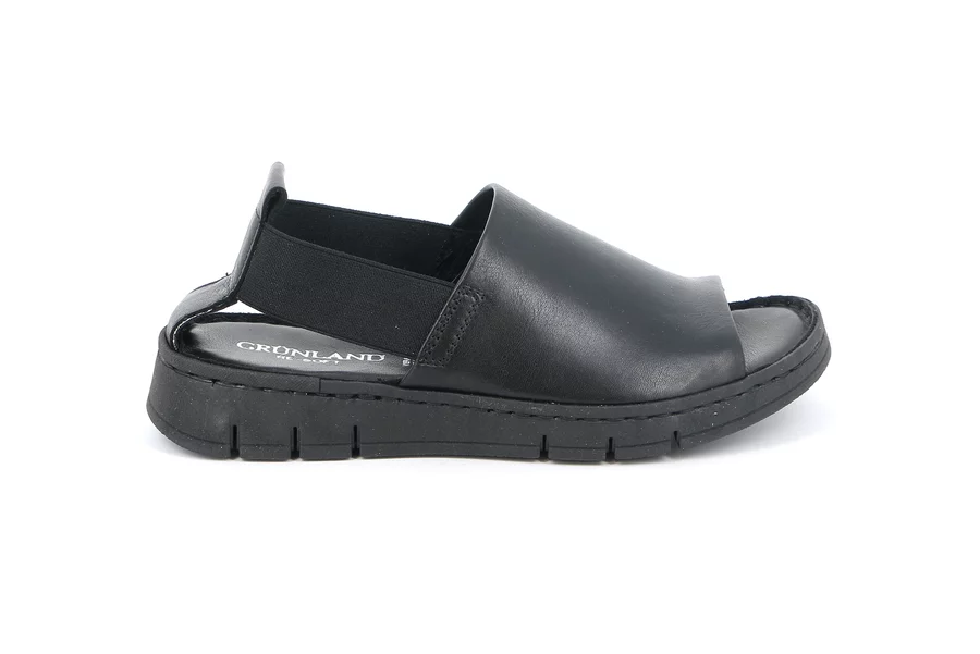 Sandalo comfort dal gusto sportivo | GITA SA1199 - NERO | Grünland