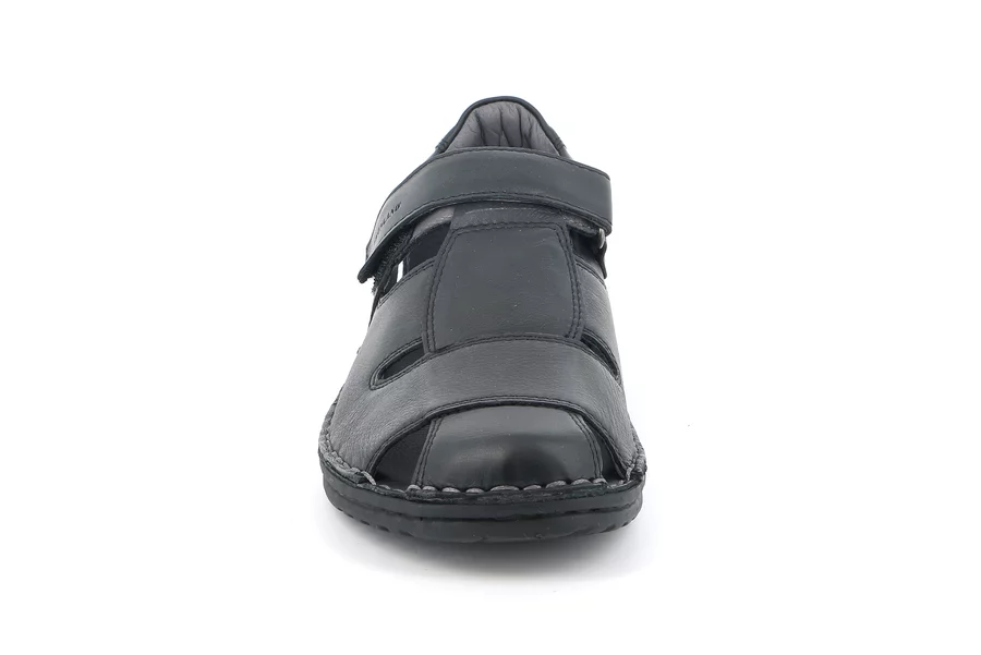 Sandalo chiuso da uomo | LAPO SA1515 - NERO | Grünland