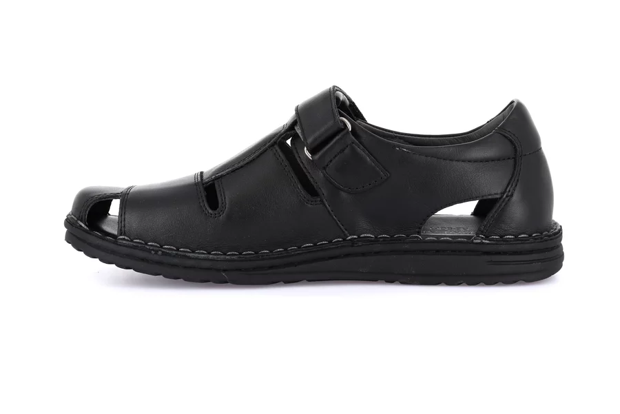 Closed sandal for men SA1515 - BLACK | Grünland