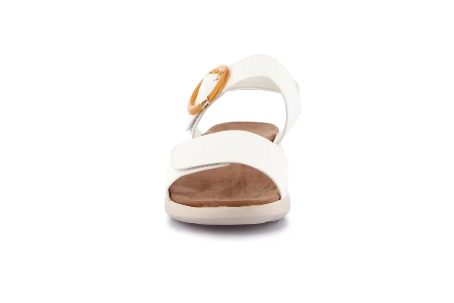 Sandalo sporty-chic | DEMA SA1943 - BIANCO | Grünland