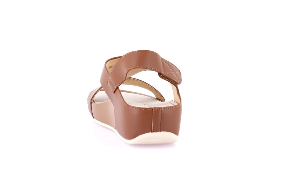Sandalo comfort | DIRA SA2061 - CUOIO | Grünland