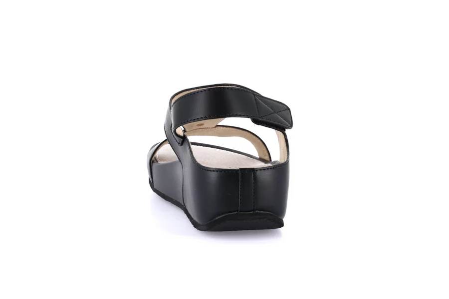 Sandalo comfort | DIRA SA2061 - NERO | Grünland