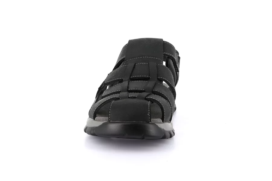 Sport spider sandal | MELT SA2100 - BLACK | Grünland