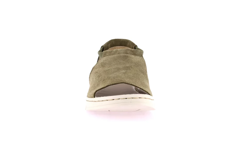 Sandalo comfort dal gusto sportivo | GITA SA2153 - OLIVA | Grünland