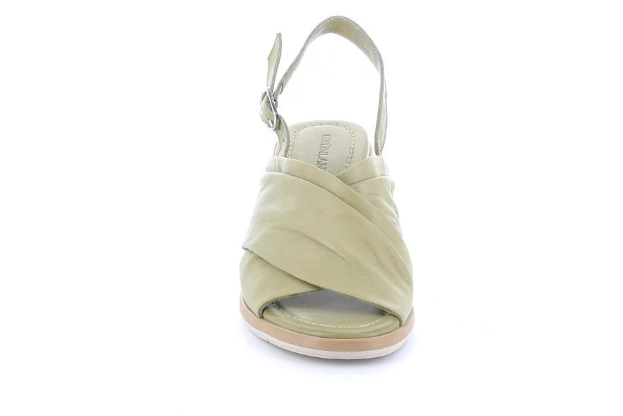 Sandalo con tacco | FERD SA2160 - SALVIA | Grünland