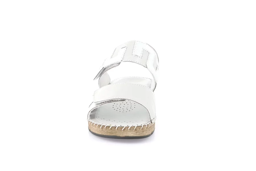 Comfort sandal with handmade stitching | PALO SA2174 - PERLA | Grünland
