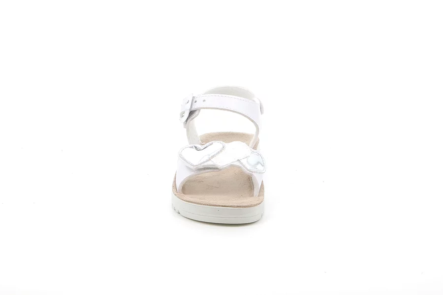 Sandal for little girl | GRIS SA2432 - PERLA-BIANCO | Grünland Junior