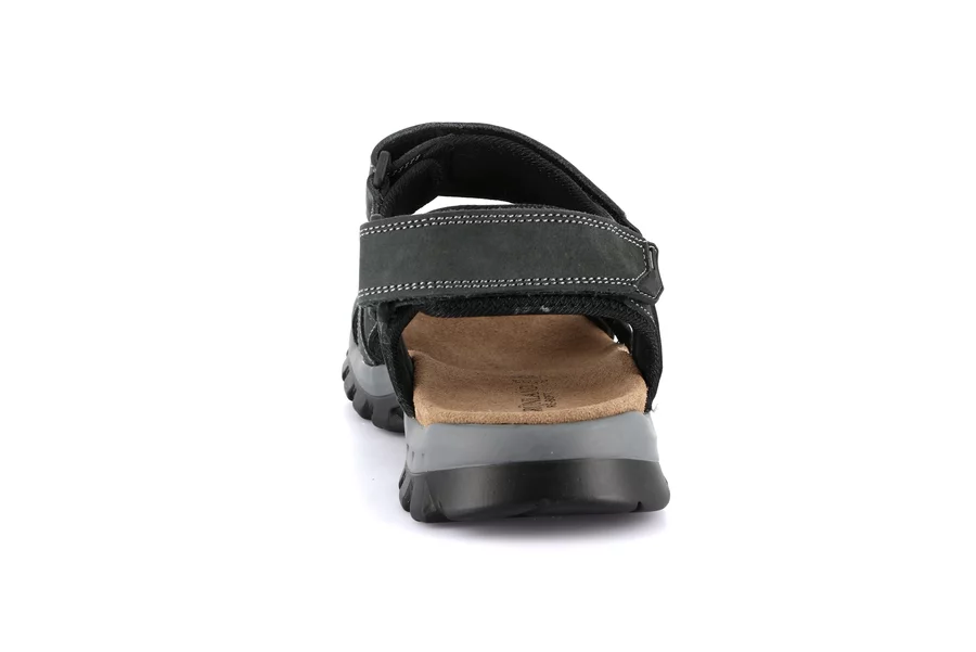 Sports sandal for men | MELT SA2619 - ANTRACITE | Grünland
