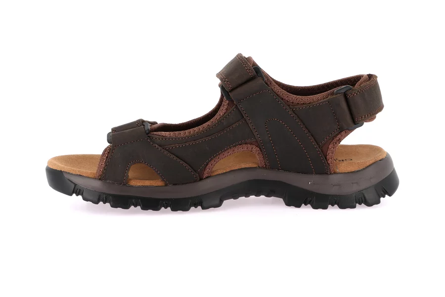 Sports sandal for men | MELT SA2619 - TESTA DI MORO | Grünland