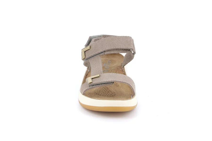 Sandalo comfort dal gusto sportivo | TRAC SA2624 - TAUPE | Grünland