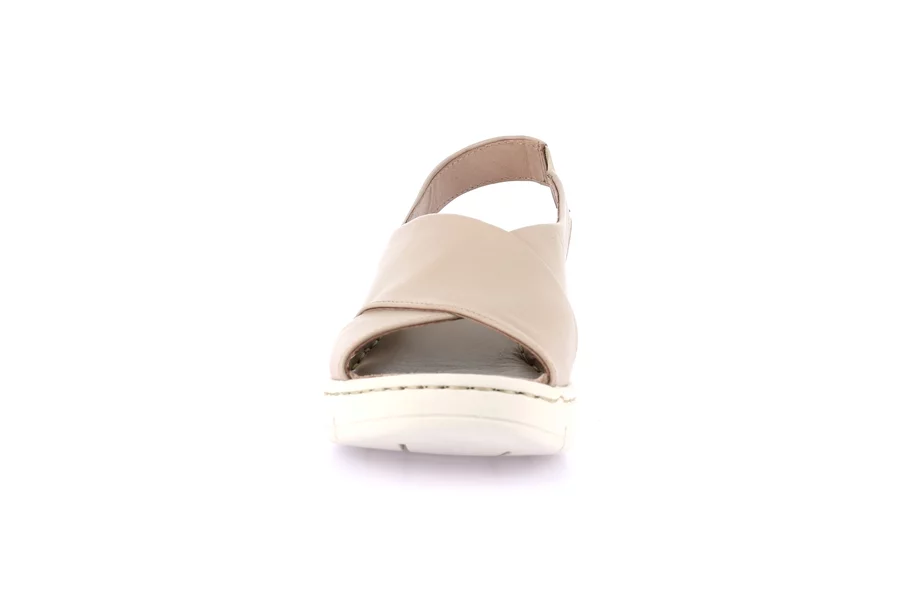 Sportliche Sandale | GILI SA3107 - TAUPE | Grünland