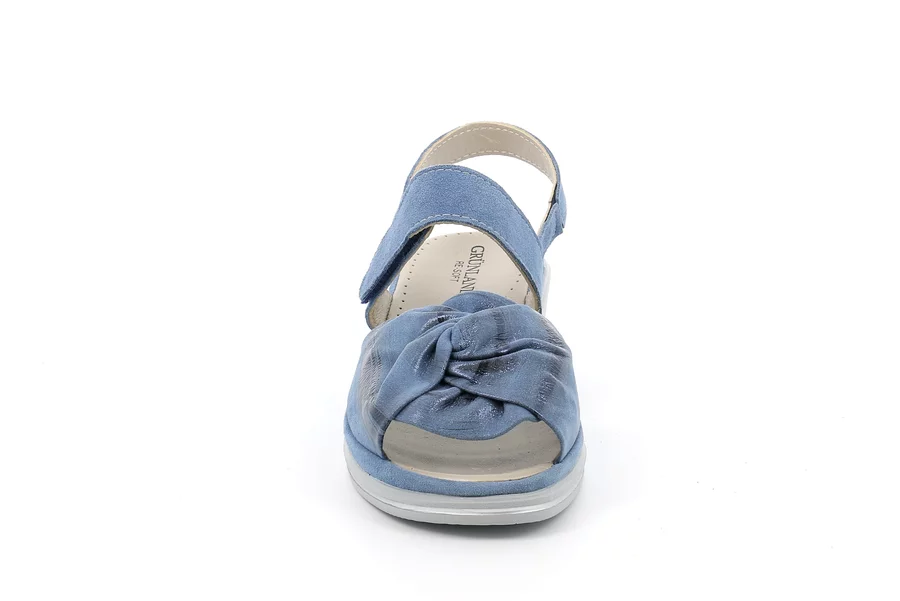 Sandalo comfort in pelle | ELOI  SA6239 - JEANS | Grünland