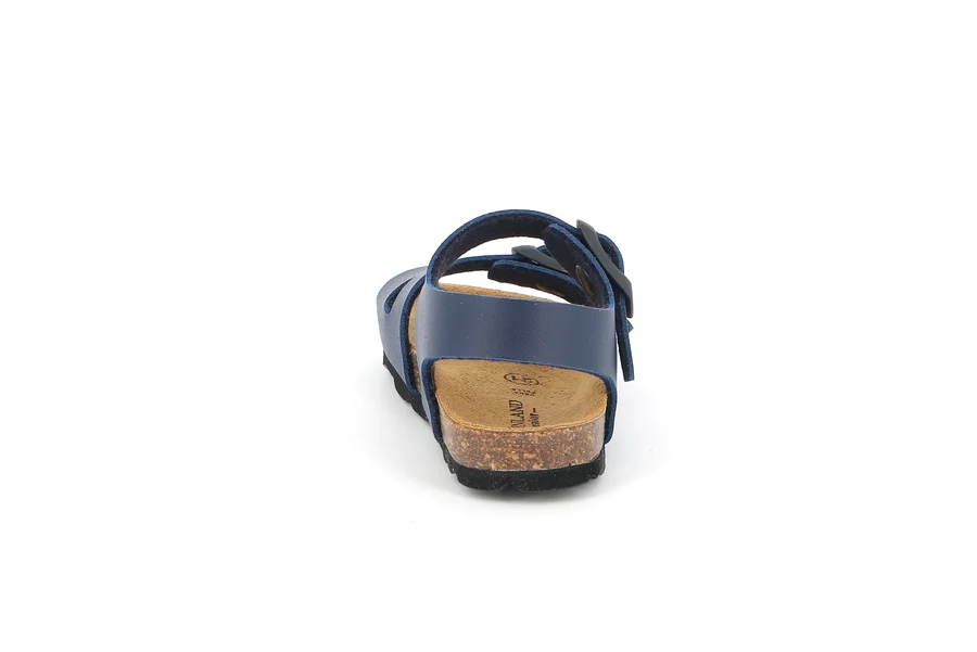 Sandal with recycled material | ARIA  SB0027 - BLUE | Grünland Junior