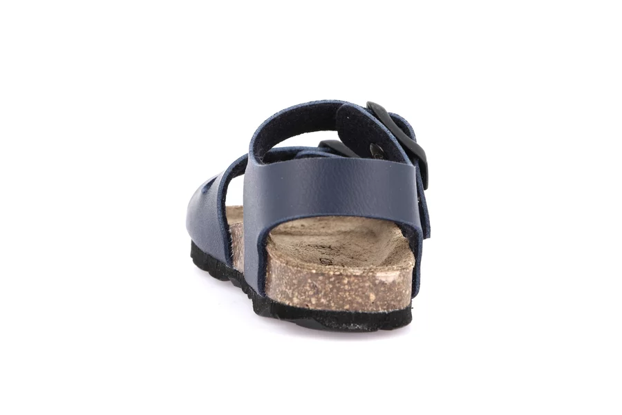 Sandal with recycled material | ARIA  SB0027 - BLUE | Grünland Junior