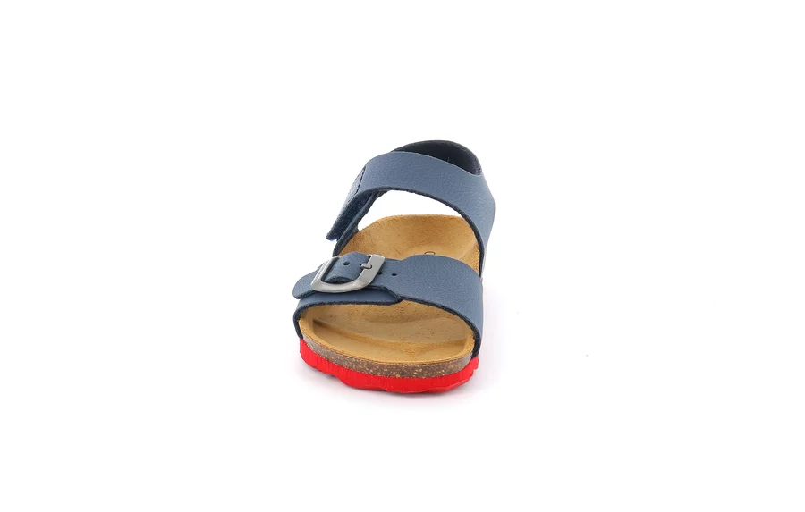 Klassische Sandale für Kinder SB0234 - BLU-GRANATA | Grünland Junior