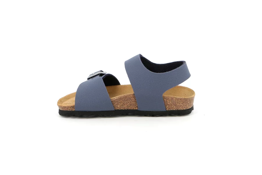 Klassische Sandale für Kinder SB0234 - BLAU | Grünland Junior