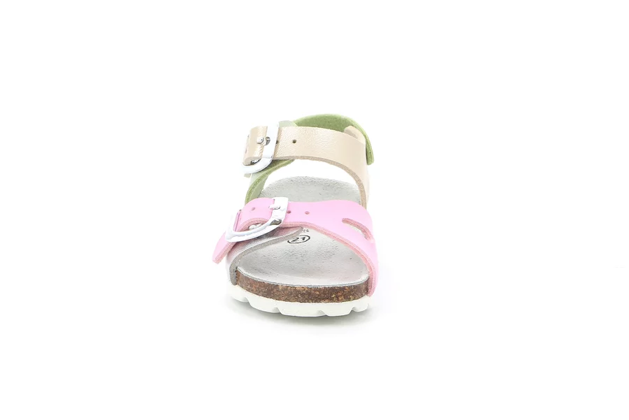 Sandal ARIA for Little Girl SB0392 - ARGENTO-MULTI | Grünland Junior