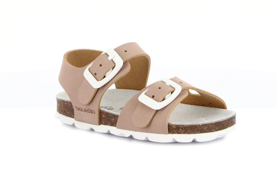 Sandaletto con doppia fibbia | ARIA SB0634 - ROSA | Grünland Junior