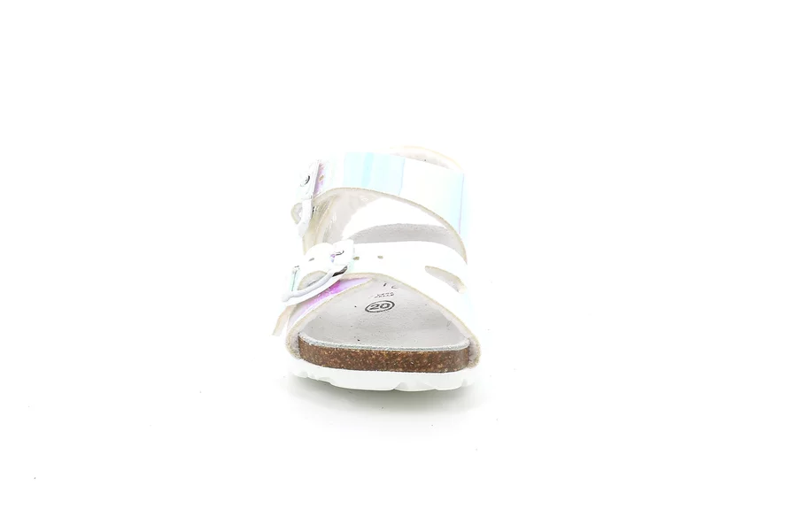 ARIA | Iridescent sandal SB0754 - CELESTE | Grünland Junior