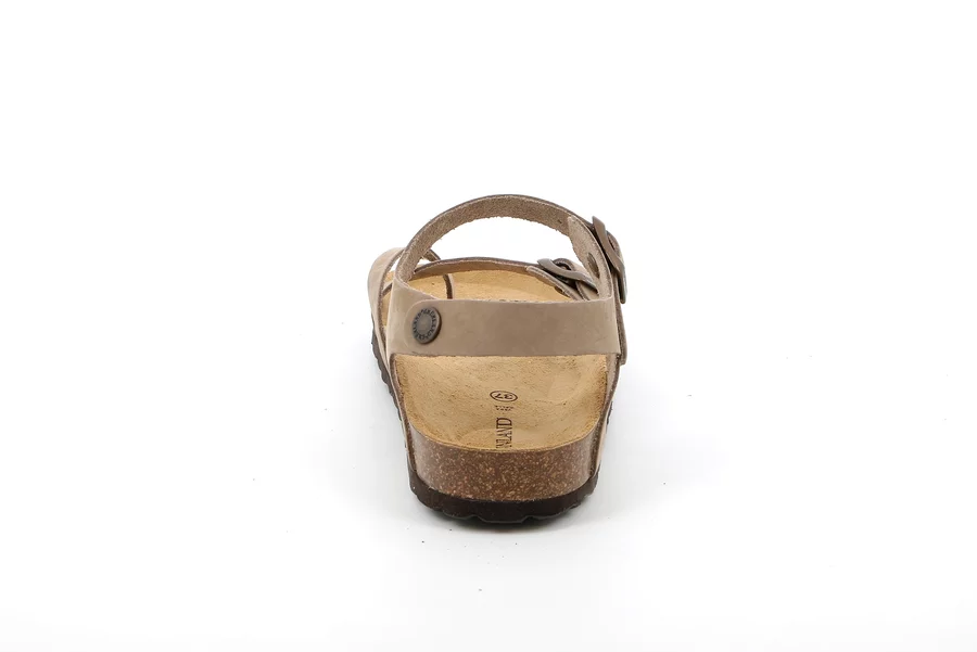 Sandalo infrapollice da donna in pelle | SARA SB0917 - KAKI | Grünland