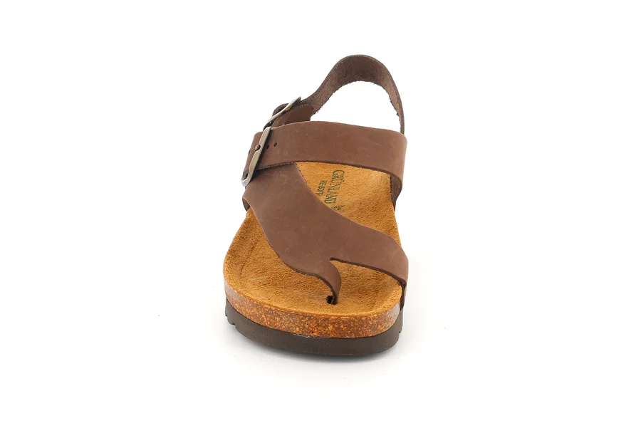 Cork Sandal Flip-Flop | HOLA SB1568 - TESTA DI MORO | Grünland