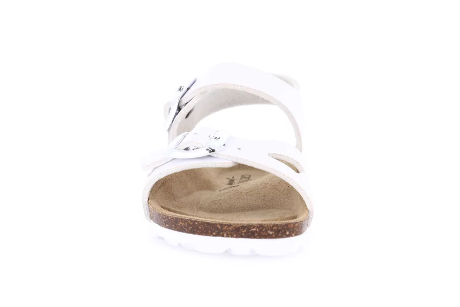 Sandalo doppia fascia | JUNIOR SB1569 - BIANCO | Grünland Junior