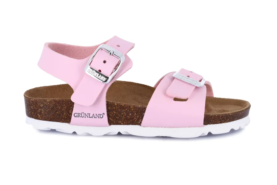 Sandalo doppia fascia | JUNIOR SB1569 - ROSA | Grünland Junior