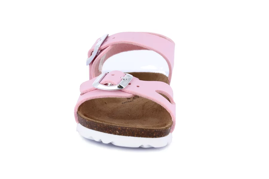 Sandalo doppia fascia | JUNIOR SB1569 - ROSA | Grünland Junior